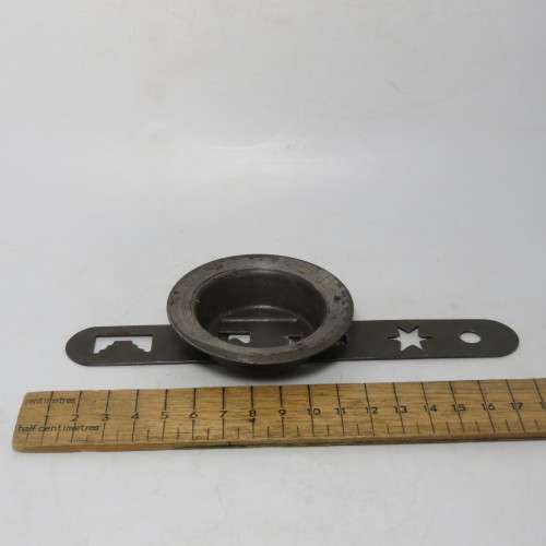 Vintage meat mincer cookie attachment - Diameter 50 mm