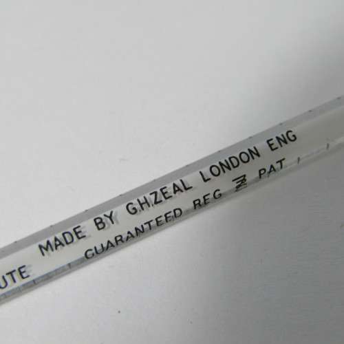 Vintage Chiron doctors thermometer in metal casing