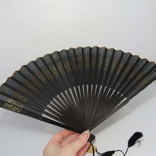 Vintage Japanese hand fan