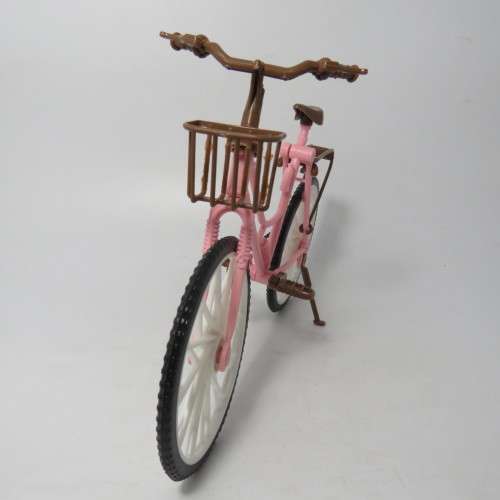 Plastic doll house bicycle