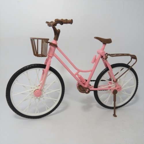 Plastic doll house bicycle