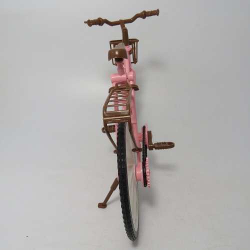 Plastic doll house bicycle