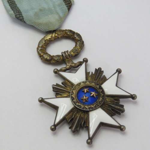 Latvia Order of the three stars medal - 5th class knight - With box