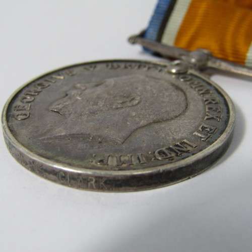 WW1 War medal issued to Nurse D.C Clark