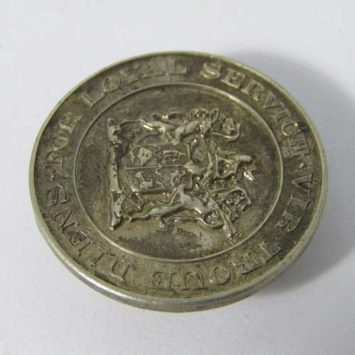 WW2 SA Union Force loyal service button badge