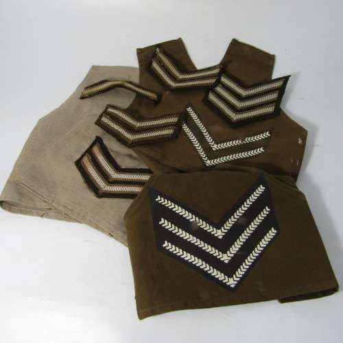 Lot of SADF rank brassards and stripes