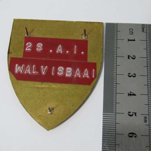 SADF 2 SA Infantry Walvisbaai shoulder flash