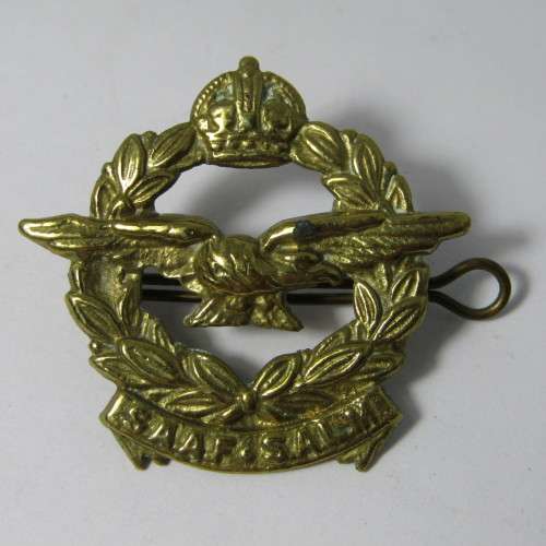 WW2 SA Air Force cap badge