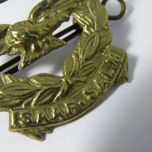WW2 SA Air Force cap badge