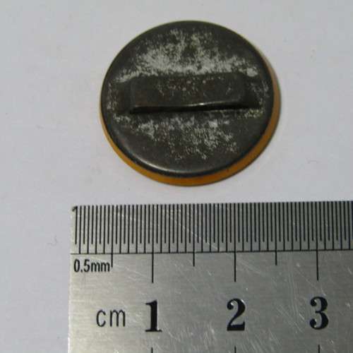 1956 Springbok Rugby tour Johnny Buchler tinnie badge