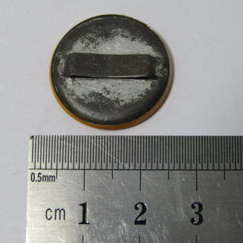 1956 Springbok Rugby tour Jan du Preez tinnie badge