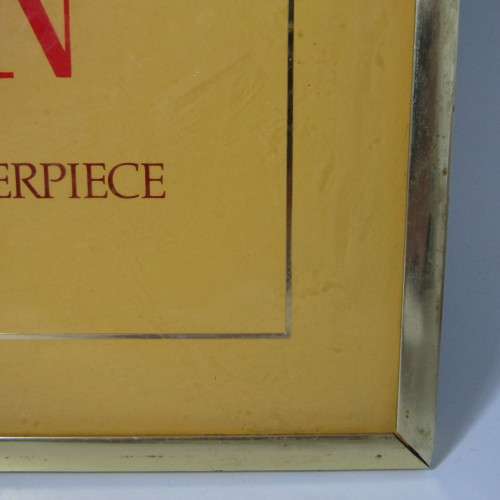 Rembrandt van Rijn cigarettes wall piece - 28 x 36cm