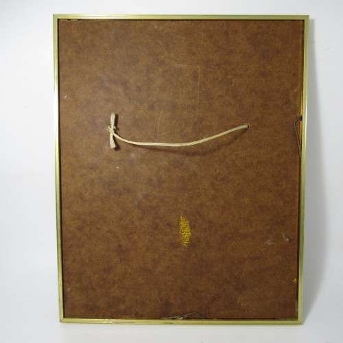 Rembrandt van Rijn cigarettes wall piece - 28 x 36cm