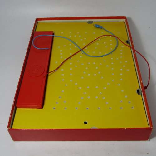 Vintage Jumbo Electro Comic learning board game - English / Afrikaans