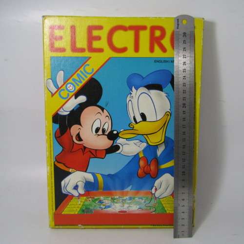 Vintage Jumbo Electro Comic learning board game - English / Afrikaans