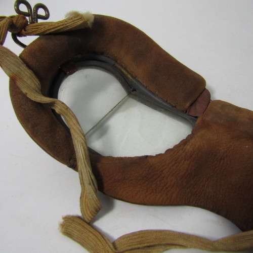 WW2 RAF Pilot aviator goggles - marked AM