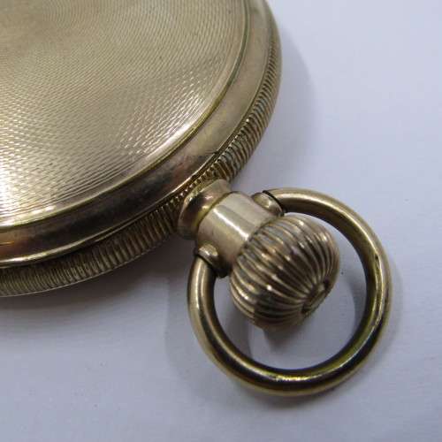 Antique 1928 Elgin full hunter gold-plated  pocket watch - serial 30841765