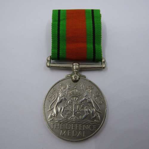 WW2 Defence Medal issued to 576198 R.H. Wearing