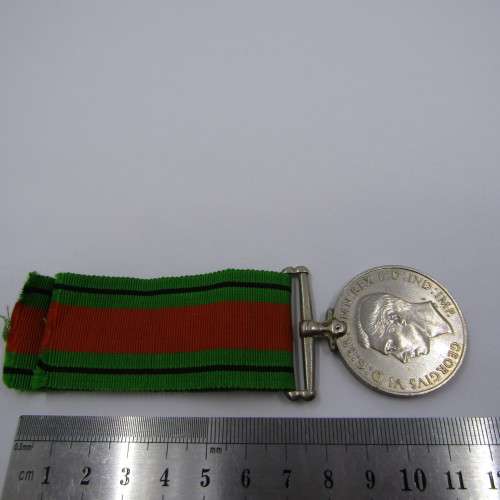 WW2 Defence Medal issued to 576198 R.H. Wearing