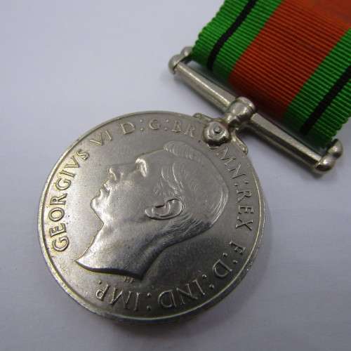 WW2 Defence Medal issued to 576198 R.H. Wearing