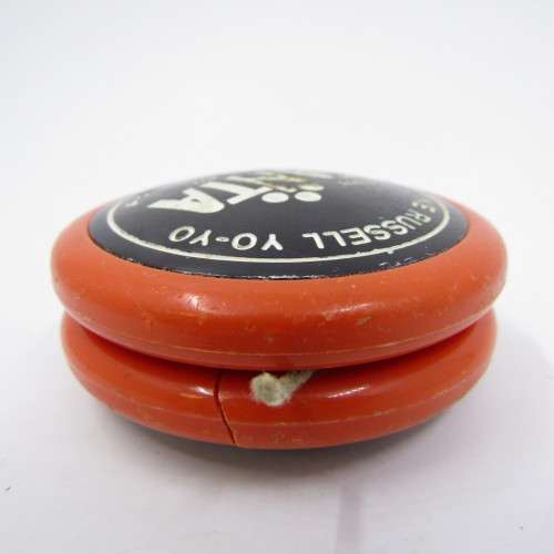 Vintage Fanta Championship Russel Yo-Yo - cracked on Afrikaans side