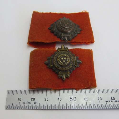 Pair of WW2 SA Union Defence Force epaulette bands