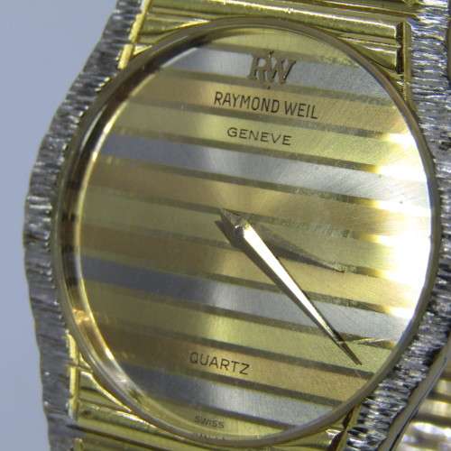 Raymond Weil 9062 Quartz ladies watch - 18kt electroplated - working