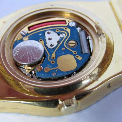 Raymond Weil 9062 Quartz ladies watch - 18kt electroplated - working