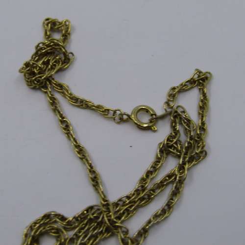 Beautiful Gold coloured Quartz pendant watch