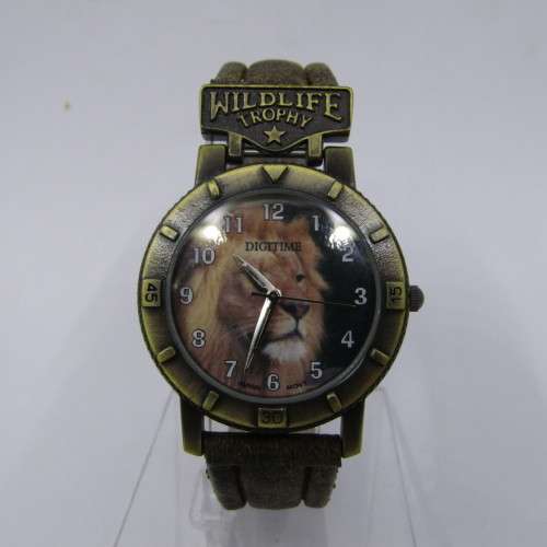 Digitime Wildlife Trophy Quartz mens watch - working