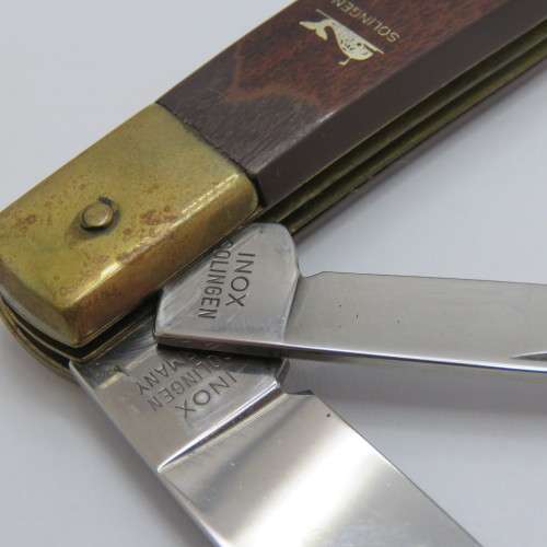 Vintage Inox Solingen 2 blade pocket knife