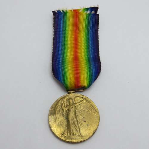 WW1 Victory medal - Name removed