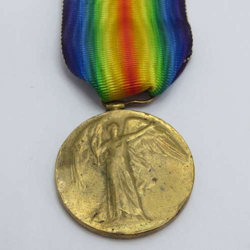 WW1 Victory medal - Name removed