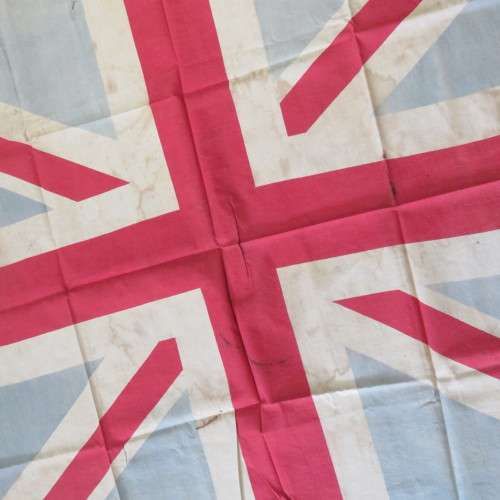British Flag Flown by EA Downham at the Relief of Kimberley during the Boer War