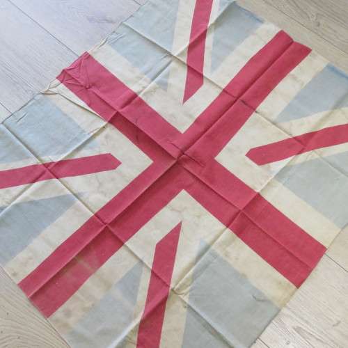 British Flag Flown by EA Downham at the Relief of Kimberley during the Boer War