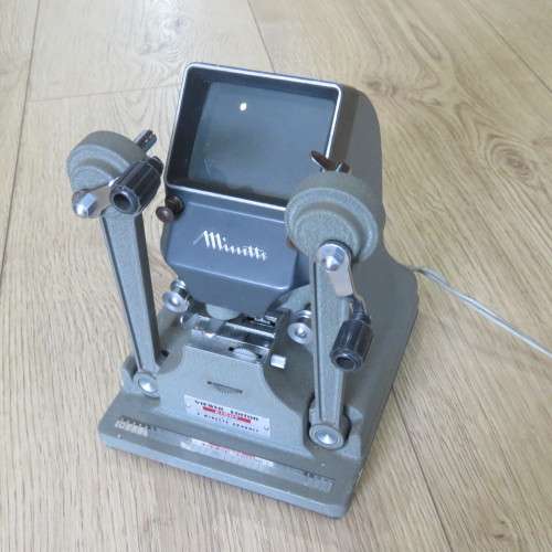 Vintage Minette Viewer editor eight in box with extra lamp - Viewer editor 20 cm high