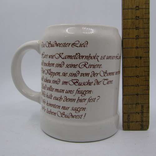 German South West Africa commemorative mug