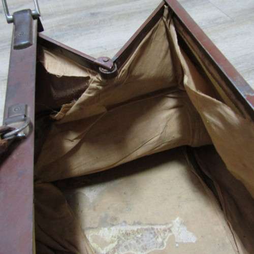 Vintage leather gentleman`s / doctors bag - rarely seen and needs some attention inside -  49 x 42cm