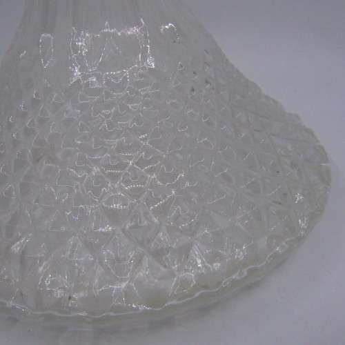 Vintage glass ships decanter