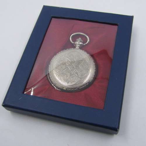 1930`s Style Caravan Quartz pocket watch - Hachette pocket watch collection #46 - not working