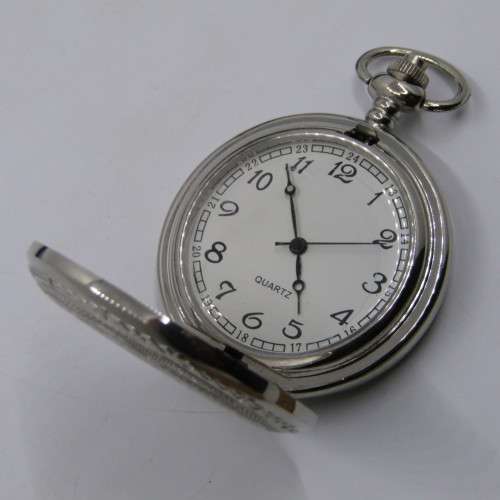 1930`s Style Caravan Quartz pocket watch - Hachette pocket watch collection #46 - not working