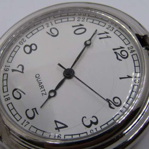 1930`s Style Caravan Quartz pocket watch - Hachette pocket watch collection #46 - not working