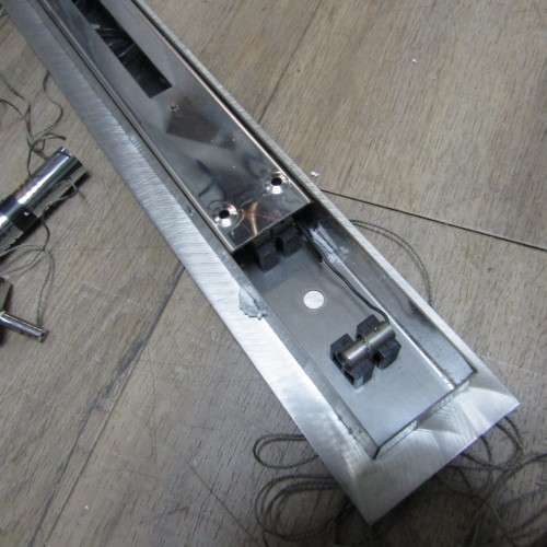 Vintage Light fitting - bought in Den Haag - 74 x 10cm