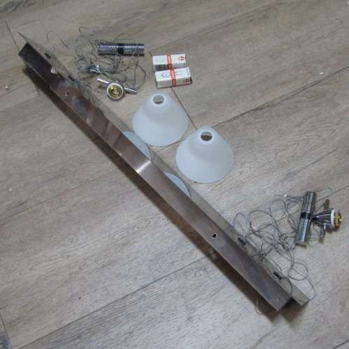 Vintage Light fitting - bought in Den Haag - 74 x 10cm