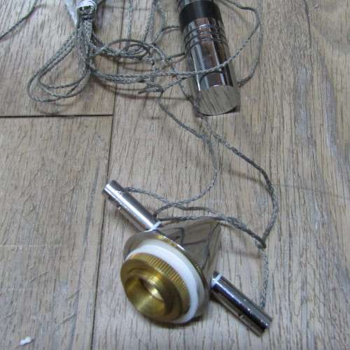 Vintage Light fitting - bought in Den Haag - 74 x 10cm