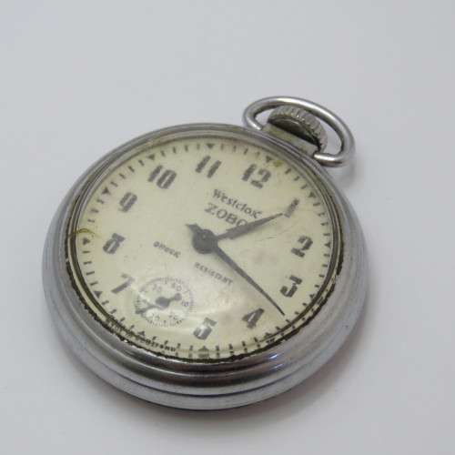 Westclox Zobo pocketwatch for spares - Not Working