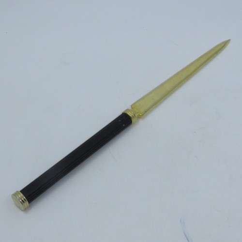 Vintage brass letter opener