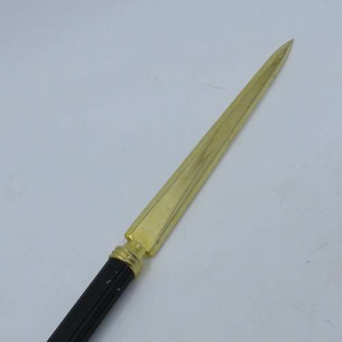 Vintage brass letter opener