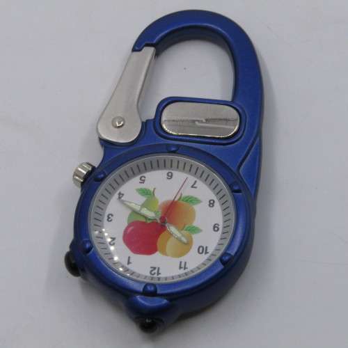 Promotional Carabiner clip watch - working