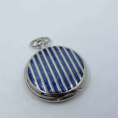 1920`s Style Gatsby full hunter quartz pocketwatch - Hachette pocketwatch collection #28 - Working